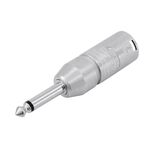 NEUTRIK Adapter XLR(M)/6,35 Klinke mono NA2MP