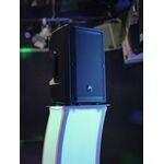 EUROLITE 2x Stage Stand 150cm geschwungen inkl. Cover und Tasche, weiß