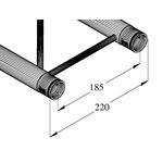 ALUTRUSS DECOLOCK DQ2-S3000 2-Punkt-Traverse sw