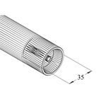 ALUTRUSS DECOLOCK DQ1-S750 1-Punkt-Traverse sw
