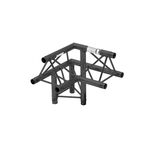 ALUTRUSS DECOLOCK DQ3-SPAL32 3-Weg Ecke 90° sw