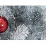 EUROPALMS Tannenbaum FUTURA, silber-metallic, 210cm