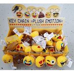 Emotion Schlüsselanhänger Plüsch mit Sound 5 cm, sortiert, 1 Stück