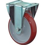 Bockrolle D.150mm Trgf.200kg Guß-PU Platte L135xB110mm BS ROLLEN