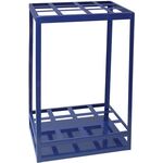 Gewindestangenständer LOGS 70 H650xB540xT390mm blau RAL 5022 LOGS