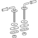 Geberit Scharnier passend zu 572050, 576200