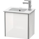 Duravit Waschtischunterbau XSQUARE 400x410x289mm Türansch li weiß supermatt