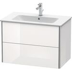 Duravit Waschtischunterbau XSQUARE 560x810x478mm taupe supermatt