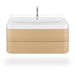 Duravit WTU HAPPY D.2 PLUS 975x490mm m UB o HL taupe supermatt