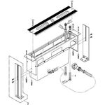 Grohe Wannenrandkombination Unterbau f Fliesenbankmontage