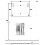 V&B Spiegel MORE TO SEE inkl. Befestigungssatz 500x750x20mm