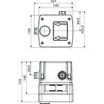Schell Wandeinbau-Masterbox WBW-E-V Elektronik Kaltwasser