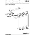Keuco Lichtspiegel X-LINE DALI 650x700x105mm Inox