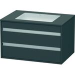 Duravit Waschtischunterbau KETHO 550x800x496mm graphit matt