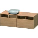 Duravit Waschtischunterbau DURASTYLE 550x1400x500mm Auss li eur. Eiche/europä