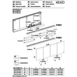Keuco Spiegelschrank ROYAL MODULAR 2.0 Breite 1600mm Höhe 700mm Tiefe 160mm