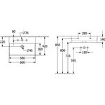 V&B Waschtisch MEMENTO 2.0 600x420mm o ÜL f 3-L.-Armatur Sto wh C+