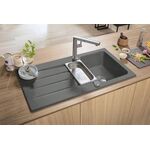 V&B Abdeckkappe für Doppeldrehgriff, rund anthracite