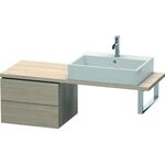 Duravit Konsolenunterschrank L-CUBE 400x520x477mm pine silver