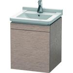 Duravit Waschtischunterbau L-CUBE 447x460x558mm Ans rechts eiche kaschmir