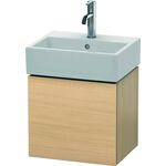 Duravit Waschtischunterbau L-CUBE 400x434x341mm Ans re mediterrane eiche
