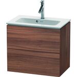 Duravit WTU Compact L-CUBE 550x620x391mm nussbaum natur