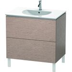 Duravit Waschtischunterbau L-CUBE 534x820x704mm eiche kaschmir
