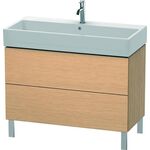 Duravit Waschtischunterbau L-CUBE 582x984x459mm eiche gebürstet