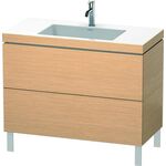 Duravit Waschtischunterbau L-CUBE m WT Vero Air 698x1000x480mm 1 HL Ei geb