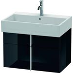 Duravit Waschtischunterbau VERO AIR 440x684x431mm schwarz hochglanz