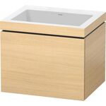 Duravit Waschtischunterbau L-CUBE m WT Vero Air 500x600x480mm o HL medi Ei