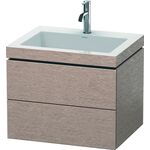 Duravit Waschtischunterbau L-CUBE m WT Vero Air 500x600x480mm 1 HL Ei ka