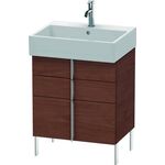 Duravit Waschtischunterbau VERO AIR 581x584x431mm amerik. nussbaum