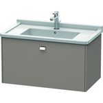 Duravit Waschtischunterbau BRIOSO Griff chrom 452x820x469mm basalt matt