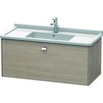 Duravit Waschtischunterbau BRIOSO Griff chrom 452x1020x469mm pine silver