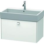 Duravit Waschtischunterbau BRIOSO Griff chrom 442x784x459mm weiß matt