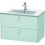Duravit Waschtischunterbau BRIOSO Griffe chr 553x820x479mm lichtblau matt