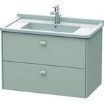 Duravit Waschtischunterbau BRIOSO Gri Frontfarbe 563x820x469mm betongr ma