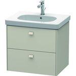 Duravit Waschtischunterbau BRIOSO Griffe Frontfarbe 563x620x469mm ta matt