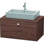 Duravit Konsolenunterschrank BRIOSO Gri chrom 442x920x550mm nussbaum dunkel
