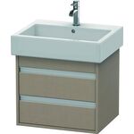 Duravit Waschtischunterbau Ketho 440x550x410mm leinen