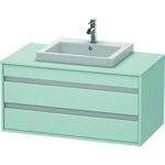 Duravit Waschtischunterbau KETHO 550x1000x496mm lichtblau matt