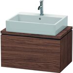 Duravit Konsolenunterschrank L-CUBE 400x720x477mm nussbaum dunkel