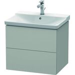 Duravit Waschtischunterbau L-CUBE 620x481x555mm betongrau matt
