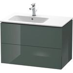 Duravit Waschtischunterbau L-CUBE 550x820x481mm Be li dolo grey hochglanz