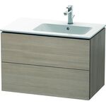 Duravit Waschtischunterbau L-CUBE 550x820x481mm, Becken rechts pine silver