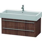 Duravit Waschtischunterbau X-LARGE 443x950x448mm nussbaum dunkel