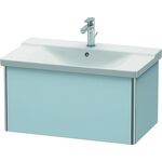 Duravit Waschtischunterbau XSQUARE 405x810x473mm lichtblau seidenmatt
