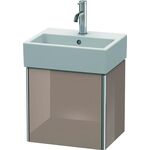 Duravit Waschtischunterbau XSQUARE 397x434x340mm Türansch li capp hochglanz