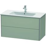 Duravit Waschtischunterbau XSQUARE 560x1010x478mm taupe seidenmatt